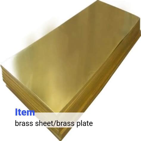 brass sheet price per kg